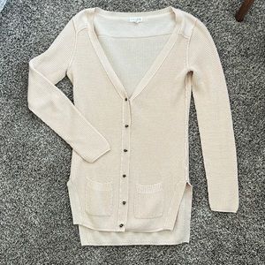 Maison Jules waffle cardigan